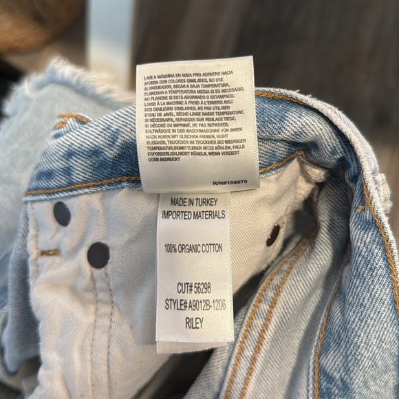 Agolde Riley Shorts - Picture 8 of 8